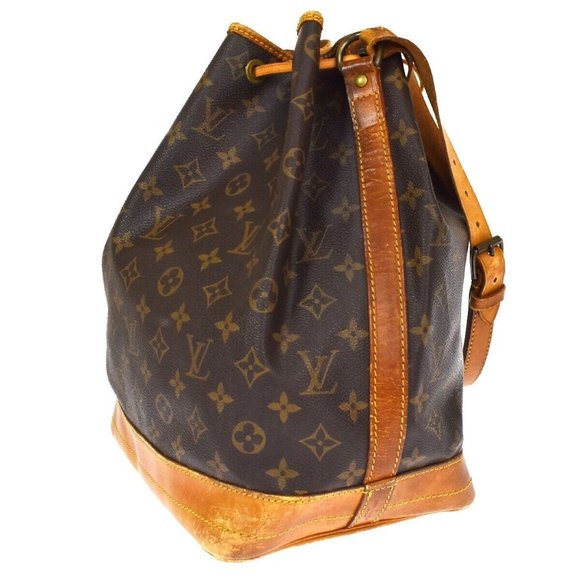 LOUIS VUITTON Noe GM Drawstring Shoulder Bag Monogram Leather BN M42224 86YD128 - Picture 7 of 15